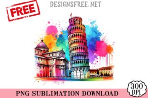 The-Leaning-Tower-Of-Pisa-Italy-png-free