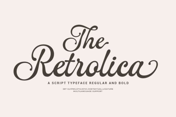 The-Retrolica-Fonts