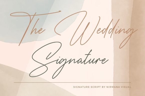 The-Wedding-Signature-Fonts