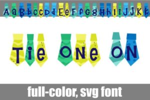 Tie-One-on-Fonts