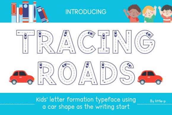 Tracing-Roads-Fonts