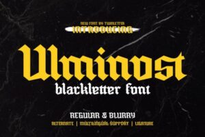 Ulminost-Fonts