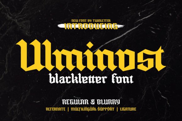 Ulminost-Fonts