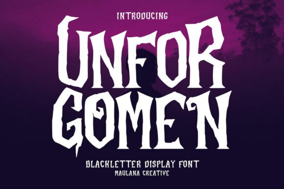 Unforgomen-Blackletter-Display-Font