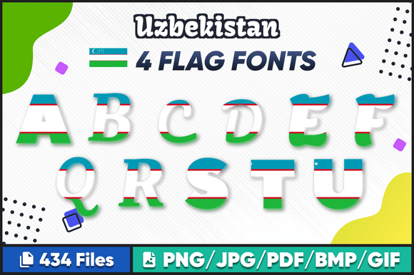 Uzbekistan-Font