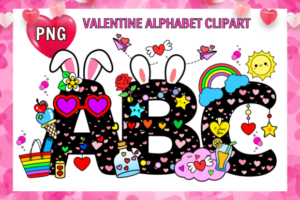 Valentine-Alphabet-Font