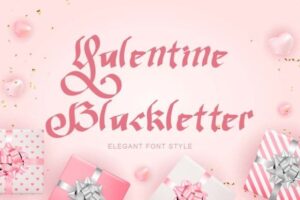 Valentine-Blackletter-Fonts