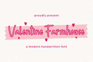 Valentine-Farmhouse-Fonts