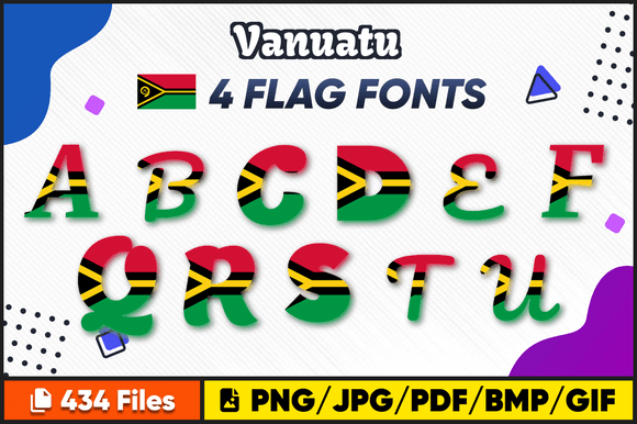 Vanuatu-Font