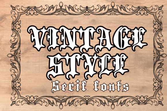 Vintage-Style-Fonts