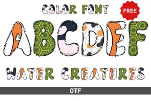 Water-Creature-Fonts