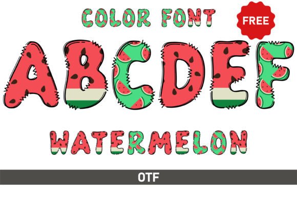 Watermelon-Fonts