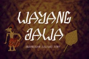 Wayang-Jawa-Fonts