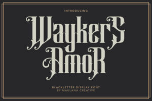 Waykers-Amor-Fonts