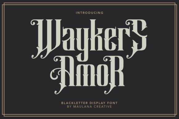 Waykers-Amor-Fonts