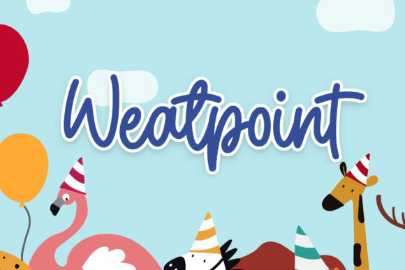 Weatpoint-Fonts