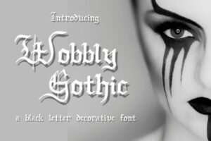 Wobbly-Gothic-Fonts