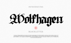 Wolfhagen-Fonts