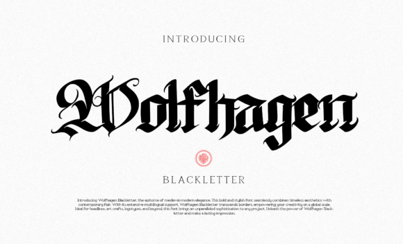 Wolfhagen-Fonts