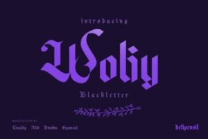 Woliy-Fonts