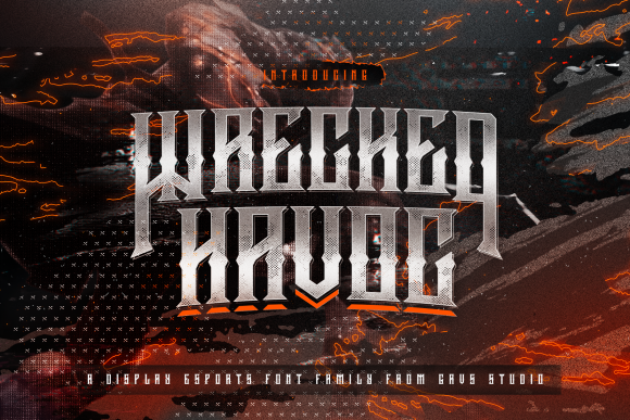 Wrecked-Havoc-Fonts