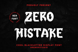 Zero-Mistake-Fonts