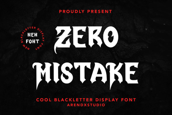 Zero-Mistake-Fonts