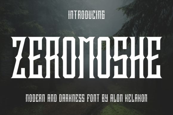 Zeromoshe-Fonts