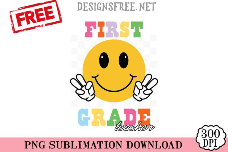 First-Grade-Teacher-svg-png-free